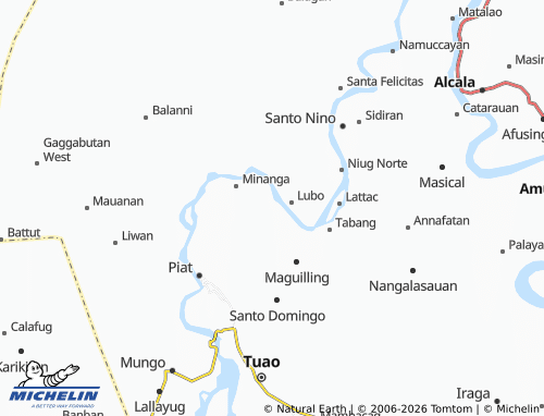 Mappa MICHELIN Apayao - ViaMichelin