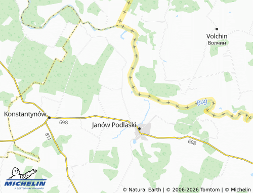 Mapa MICHELIN Stare Buczyce - ViaMichelin