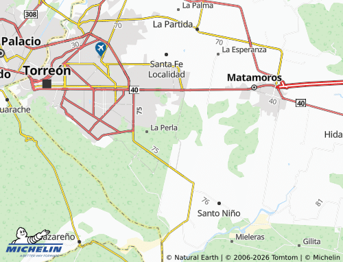 Mappa MICHELIN Rancho Alegre - ViaMichelin