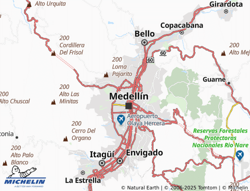 MICHELIN Nueva Villa de la Iguaná map - ViaMichelin