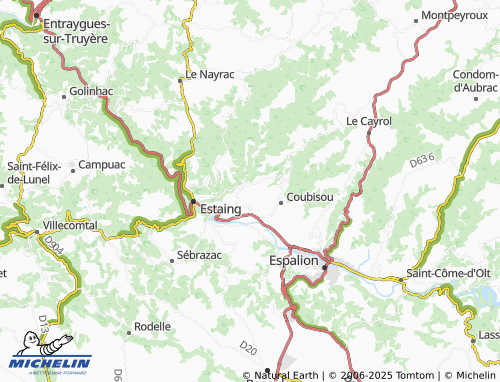 MICHELIN-Landkarte Les Souliés - ViaMichelin