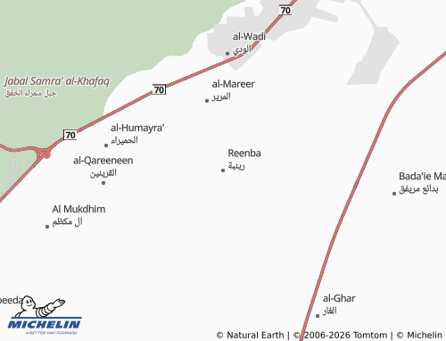 Carte MICHELIN Reenba - ViaMichelin
