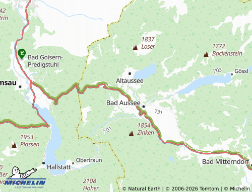 MICHELIN-Landkarte Reitern - ViaMichelin