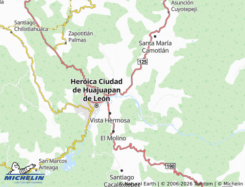 Mapa MICHELIN Emiliano Zapata - ViaMichelin