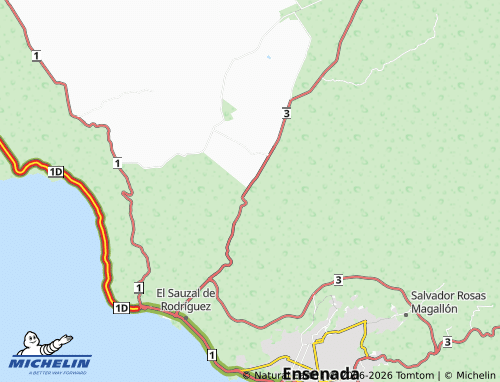 Mapa MICHELIN Villa Juárez - ViaMichelin