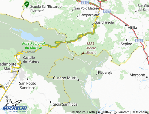 Carte MICHELIN Bocca della Selva - ViaMichelin