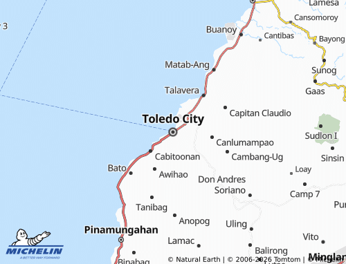 MICHELIN Toledo City map - ViaMichelin