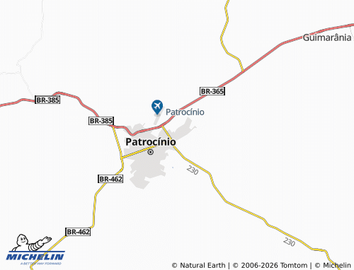 Mappa MICHELIN Nações - ViaMichelin