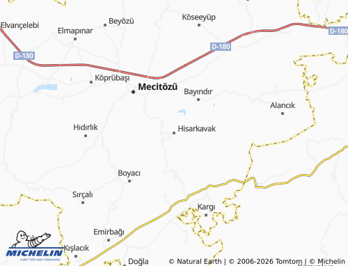 Mappa MICHELIN Hisarkavak - ViaMichelin