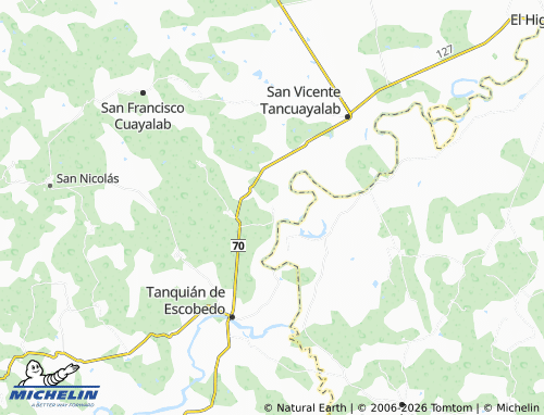 Mapa MICHELIN Tampicol - ViaMichelin