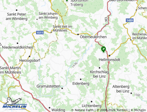 MICHELIN Berndorf map - ViaMichelin