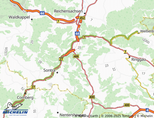 MICHELIN Krauthausen map - ViaMichelin