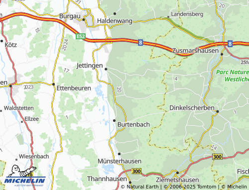 Carte MICHELIN Oberwaldbach - ViaMichelin