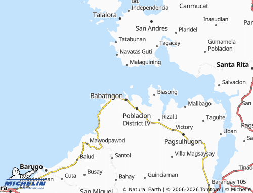 Mappa MICHELIN Poblacion District II - ViaMichelin