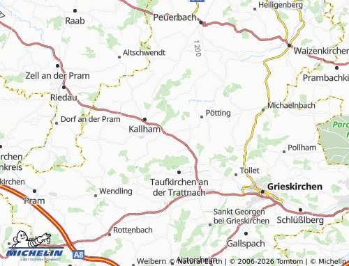 MICHELIN Widldorf map - ViaMichelin