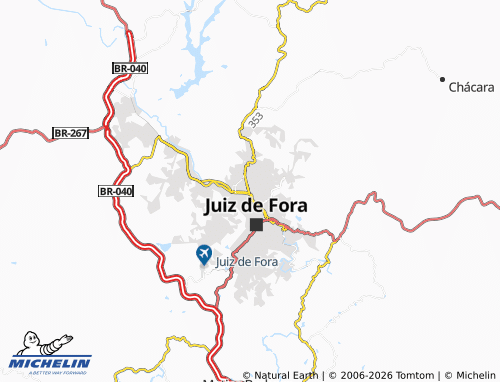 MICHELIN Manoel Honório map - ViaMichelin