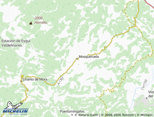 Carte MICHELIN Mosqueruela - ViaMichelin