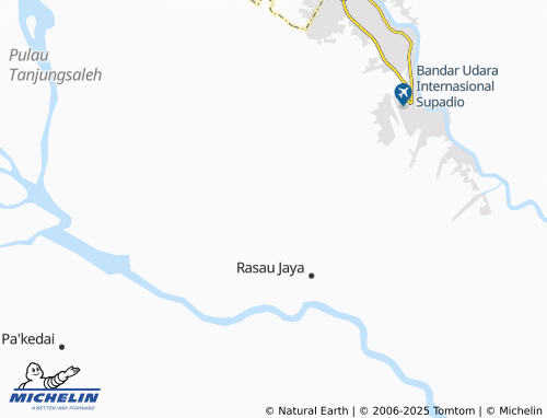MICHELIN-Landkarte Rasau Jaya Umum - ViaMichelin
