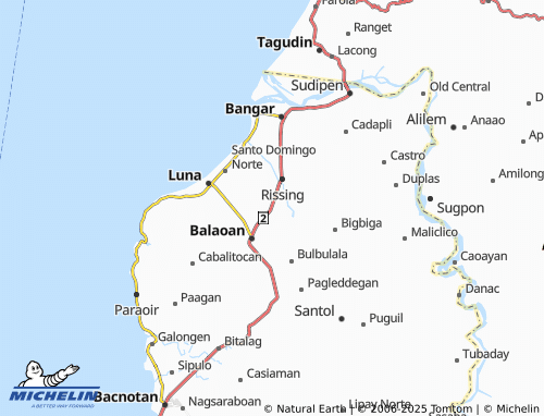 MICHELIN-Landkarte Bet-Ang - ViaMichelin