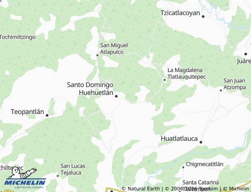 Mappa MICHELIN Ixtlahuacán - ViaMichelin