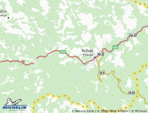 MICHELIN Baza map - ViaMichelin