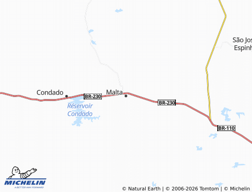 Mappa MICHELIN Malta - ViaMichelin