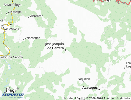 Mapa MICHELIN José Joaquín de Herrera - ViaMichelin