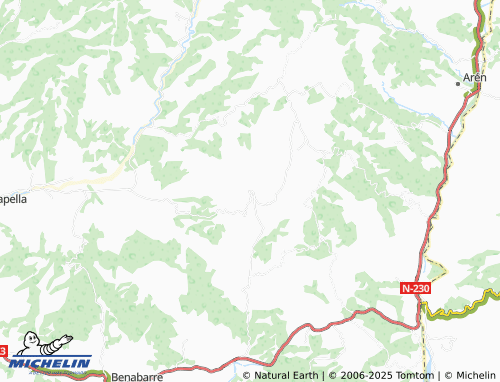 Kaart MICHELIN Castigaleu - ViaMichelin