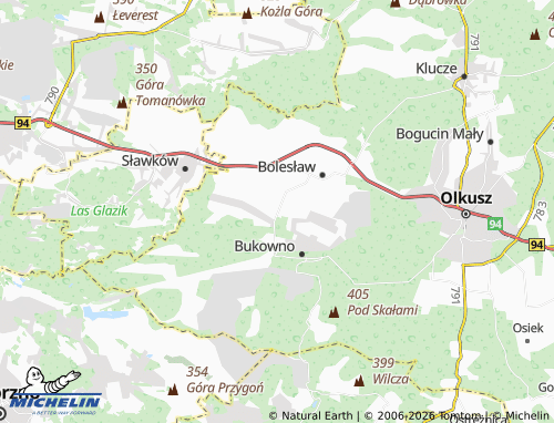 MICHELIN Wodąca map - ViaMichelin