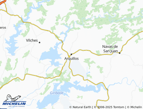 MICHELIN Arquillos map - ViaMichelin