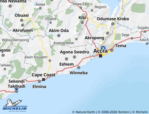 Carte MICHELIN Agona - ViaMichelin