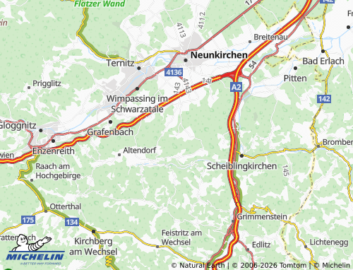 Mapa MICHELIN Weibnitz - ViaMichelin
