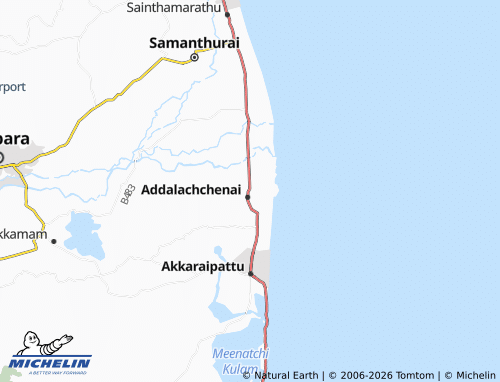 Mappa MICHELIN Palamuna 03 - ViaMichelin