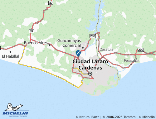 MICHELIN Colonia Vista Hermosa map - ViaMichelin