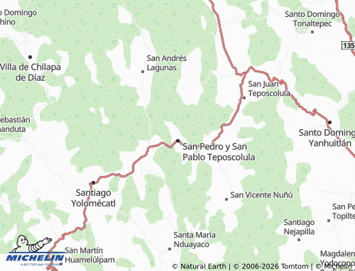 MICHELIN Segunda map - ViaMichelin