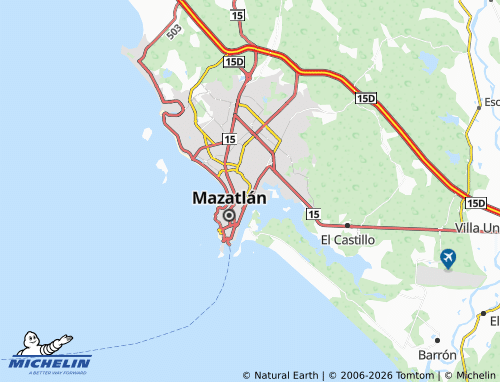 Mappa MICHELIN Bahías - ViaMichelin