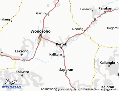 MICHELIN-Landkarte Karangluhur - ViaMichelin