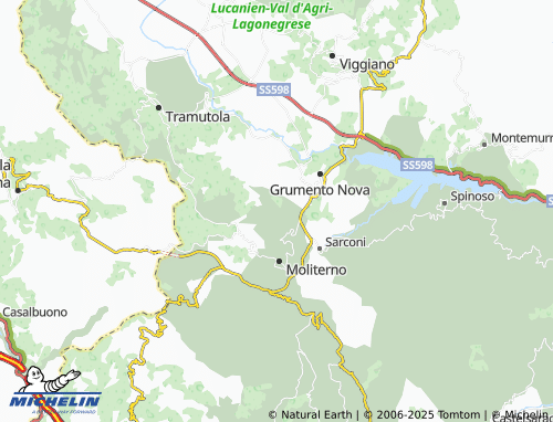 MICHELIN San Nicola map - ViaMichelin