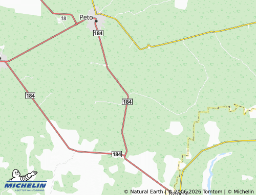 Carte MICHELIN X-Pechil - ViaMichelin
