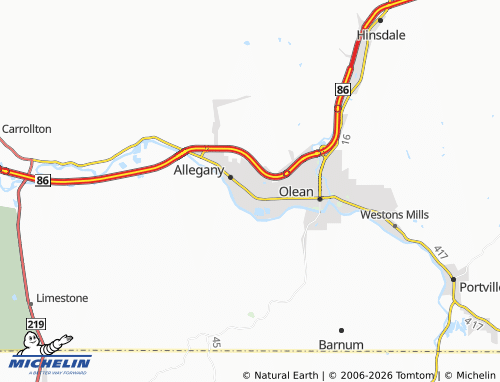 Mapa MICHELIN Saint Bonaventure - ViaMichelin