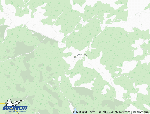 MICHELIN Poturo map - ViaMichelin