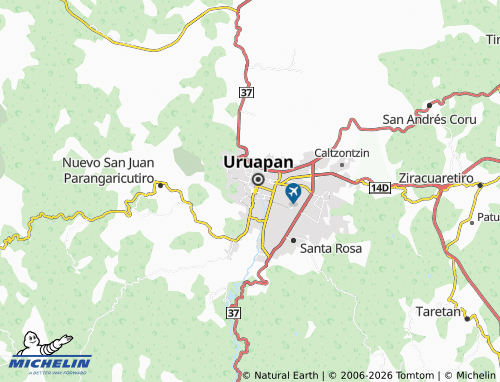Mapa MICHELIN Paseos de San Pedro - ViaMichelin