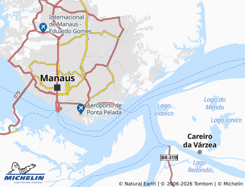 MICHELIN-Landkarte Mauazinho - ViaMichelin