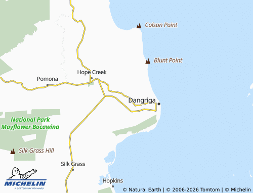Mapa MICHELIN Long Bank - ViaMichelin