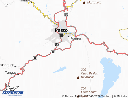 MICHELIN Botana map - ViaMichelin