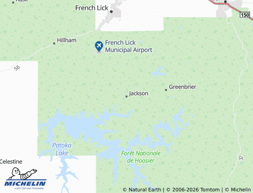 Mapa MICHELIN Jackson - ViaMichelin