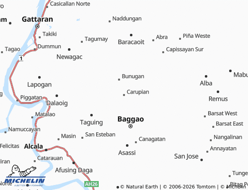 MICHELIN Carupian map - ViaMichelin