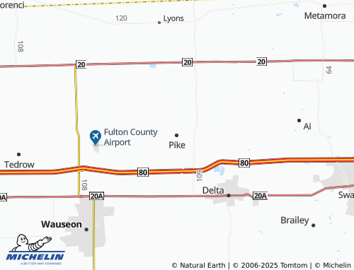 MICHELIN Pike map - ViaMichelin