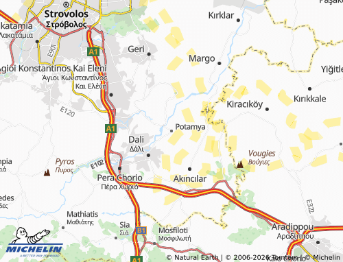 Mappa MICHELIN Potamya - ViaMichelin