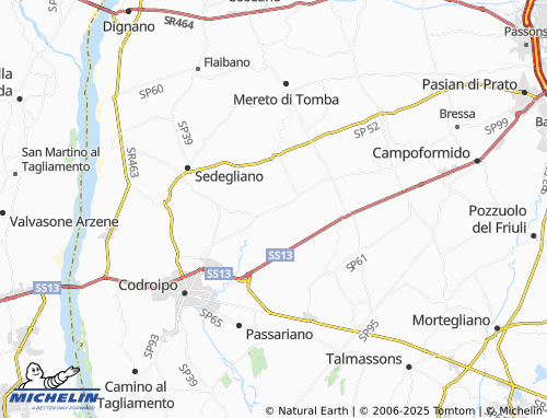 Carte MICHELIN Beano - ViaMichelin